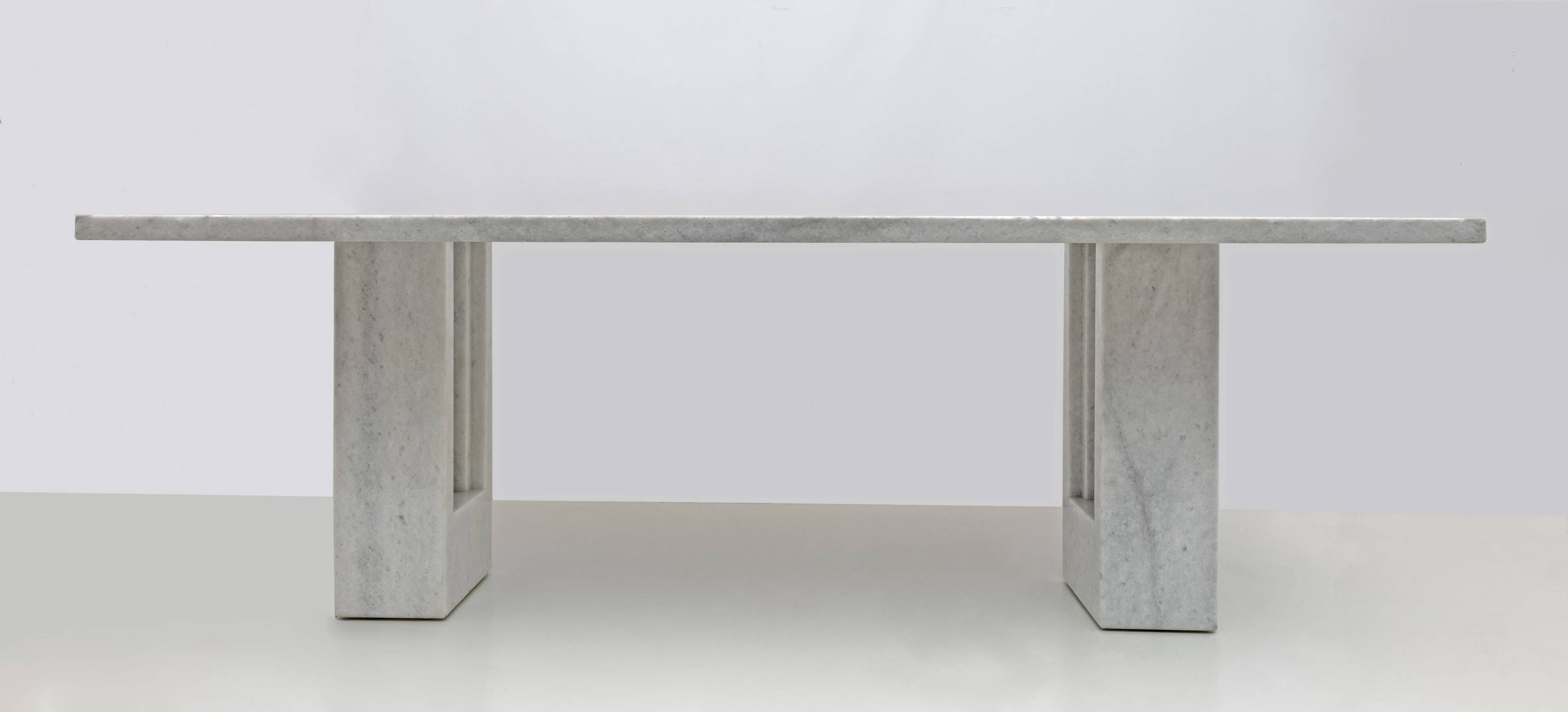 'Delfi' Marble Dining Table by Marcel Breuer and Carlo Scarpa for Gavina, I
