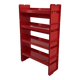 Modular shelf Jeep red by De Pas, D'Urbino & Lomazzi for BBB 1970
