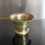18th century gilded bronze mortar