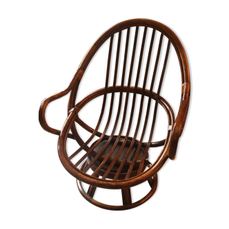 Rattan armchair