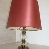 Red table lamp