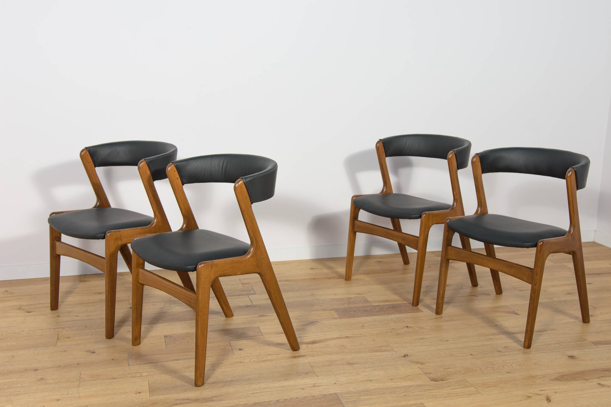 Mid-Century Danish Dining Chairs, 1960s, Set of 4