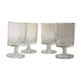 Vintage foot glasses Luminarc cavaliers model