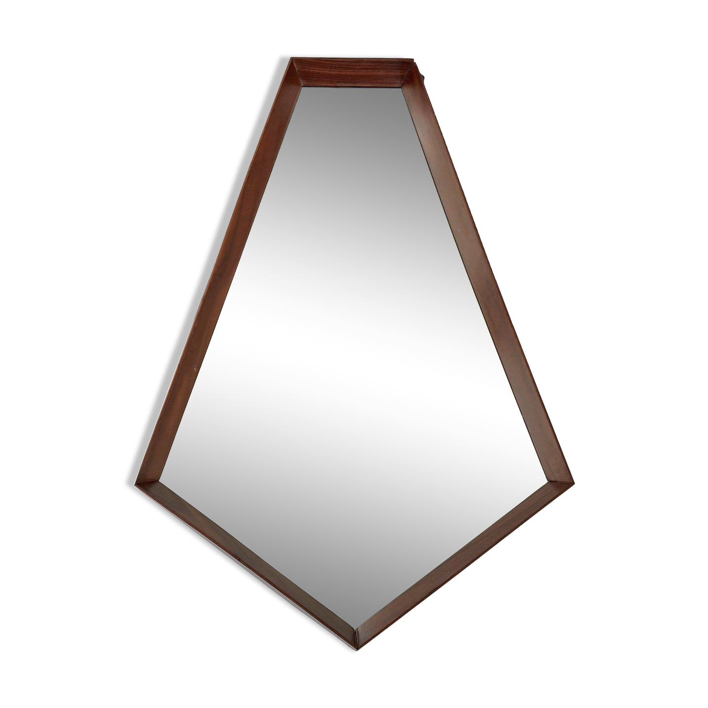 Vintage teak mirror 1960