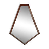 Vintage teak mirror 1960