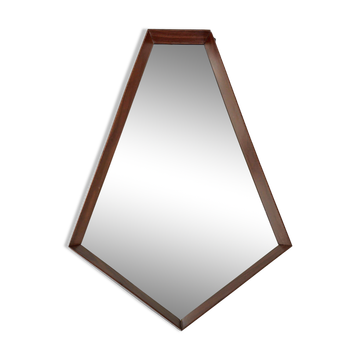Vintage teak mirror 1960