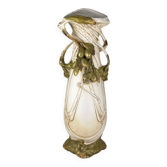 Royal Dux Bohemia Art Nouveau Vase 49 cm