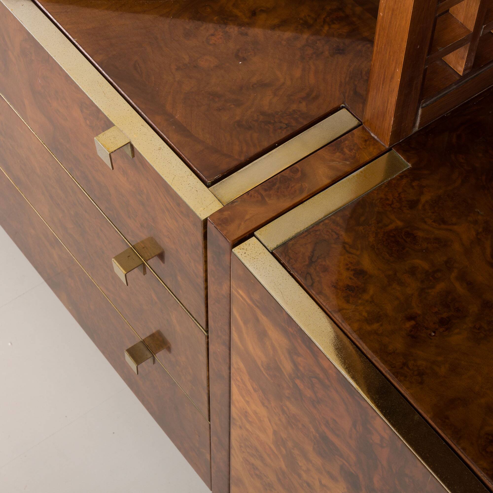 Italian Display Unit or room divider by Gianluigi Gorgoni for Fratelli Turi