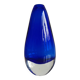 Murano glass vase Sommerso Mid Century Modern 1970s