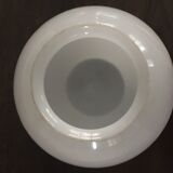 Boule plafonnier verre blanc