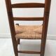 Vintage mulched wooden chair for 70s children