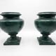 Paire de vases medicis XIXème en fonte