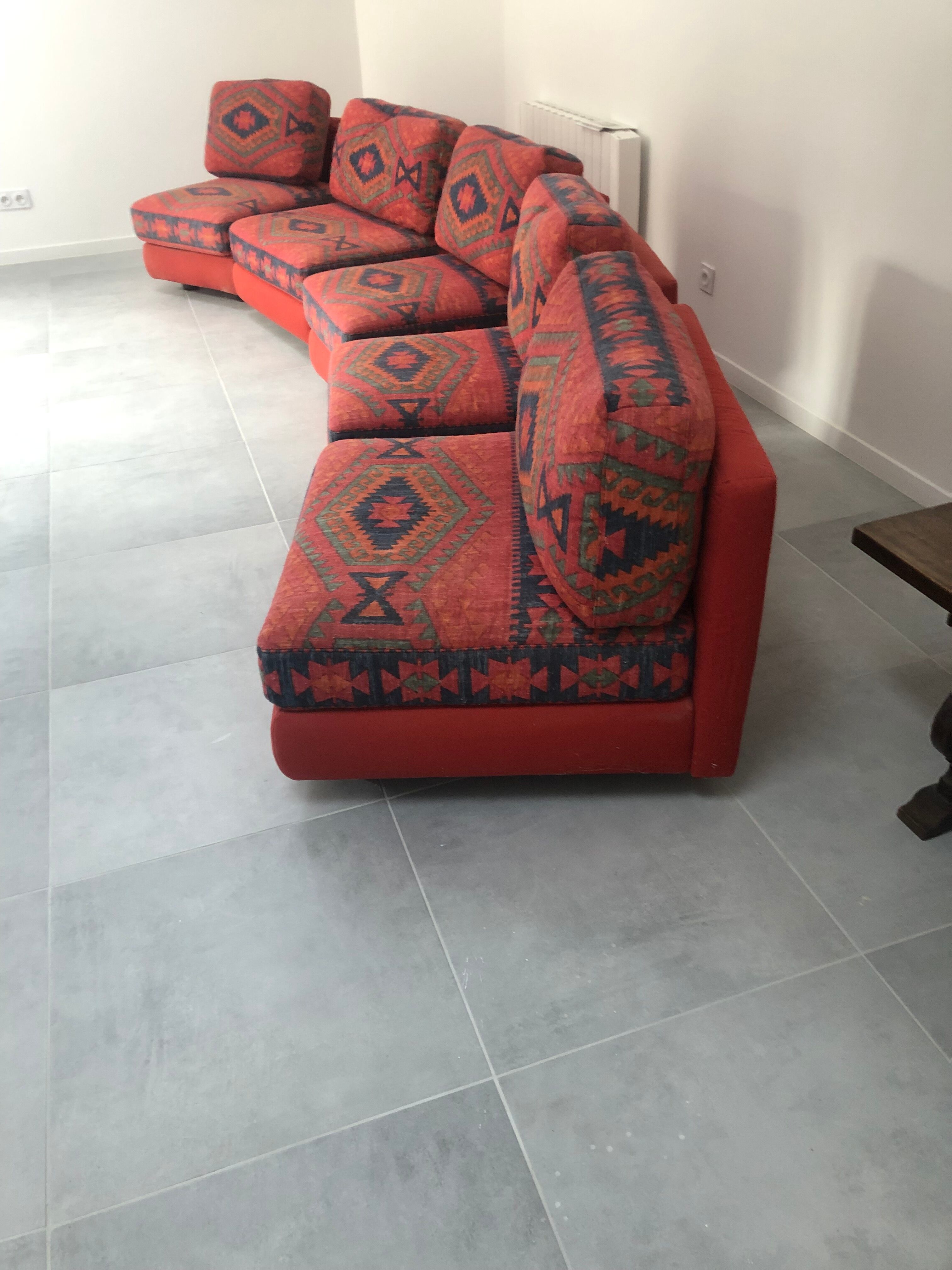 Vintage Cinna sofa armchair set