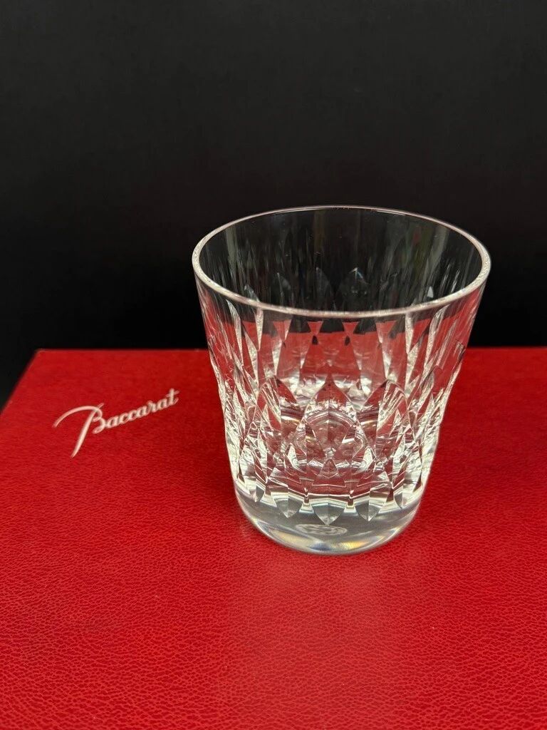 Baccarat, set of 6 Armagnac model whisky glasses