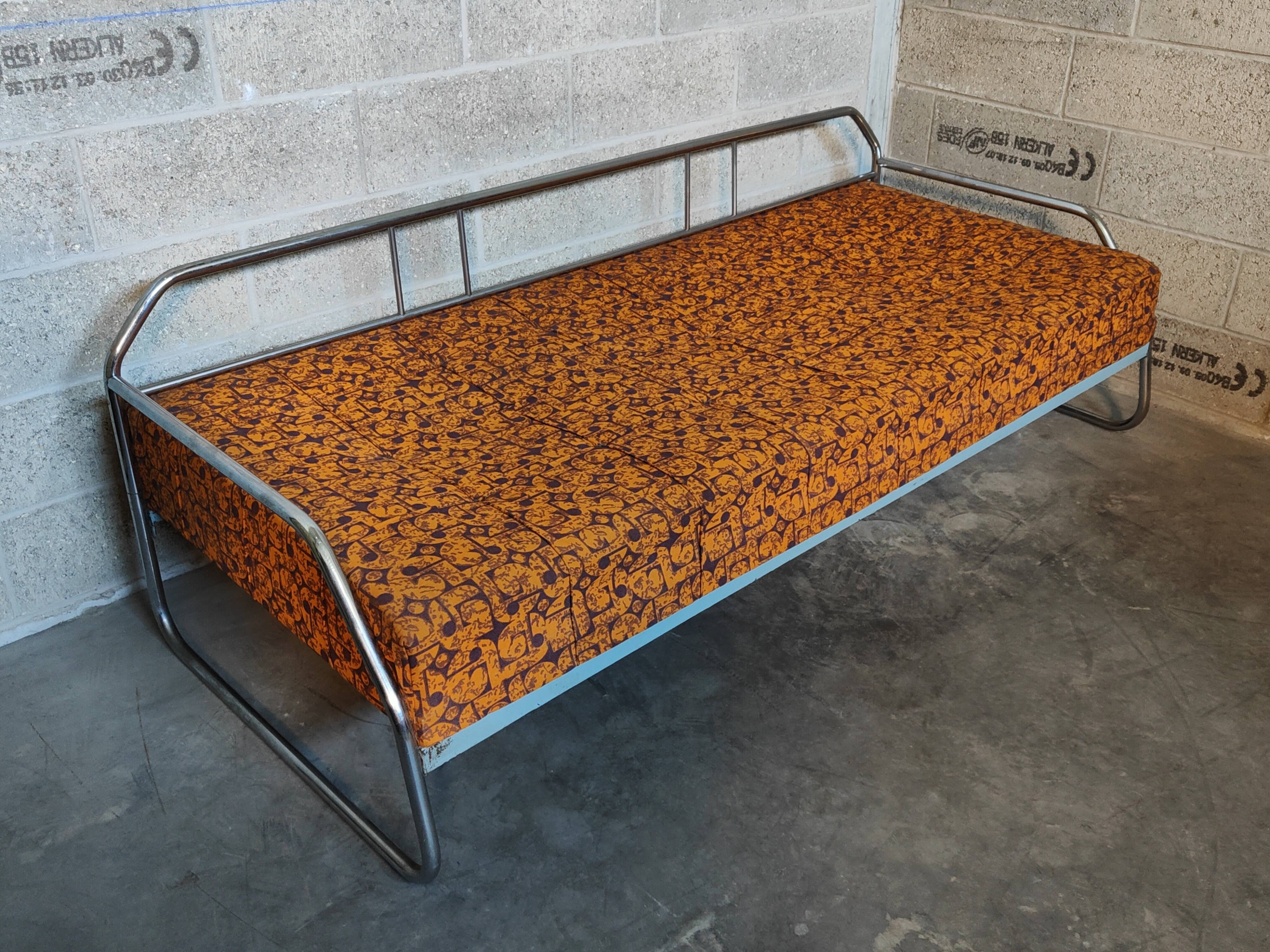 Bauhaus chrome bench 1930