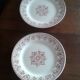 2 assiettes terre de fer model Brienne . HB& cie