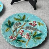 Sarreguemines majolica plates