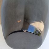 Black lacquered vases