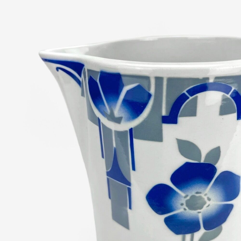 Ceramic broc saint amand art deco