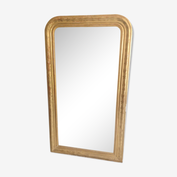 Louis Philippe golden mirror 158x90cm