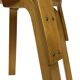 Chaise vintage modèle 65 par Alvar Aalto pour Artek (Linoléum noir)