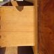 Antique Louis Philippe chest of drawers made entirely of walnut.