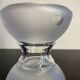 Vase cristal design diabolo années 80