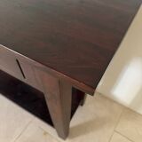 Console side table in solid wood