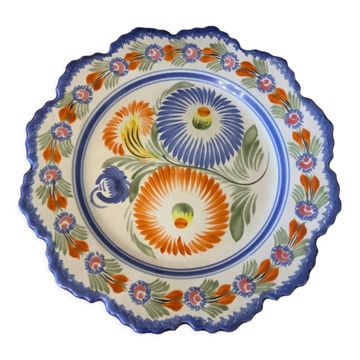 Quimper plate signed