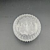 Small crystal candy box with floral decoration - 637002