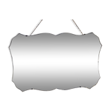 Antique beveled mirror