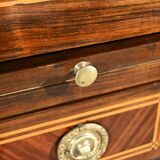 Mahogany and Rosewood Cylinder Desk, Louis XV period – 1st part XVI