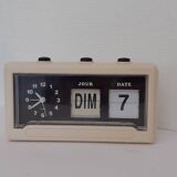 Alarm clock and perpetual calendar 70's