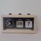 Alarm clock and perpetual calendar 70's