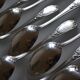 12 silver plated soup spoons Frionnet François