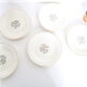 Dessert plates, set of 10, Ceranord Saint Amand
