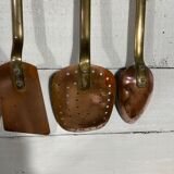 Copper kitchen utensils