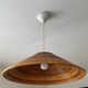 Large rattan pendant light from the 60s-70s