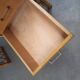 Bureau et sa chaise en rotin