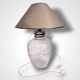Fratelli Toso, Murano glass vase converted into a lamp, 20th century.