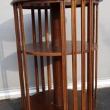 English library Mahogany turntable