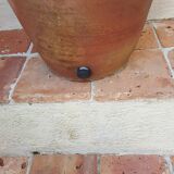 Vinegar jar in stoneware late 19th century