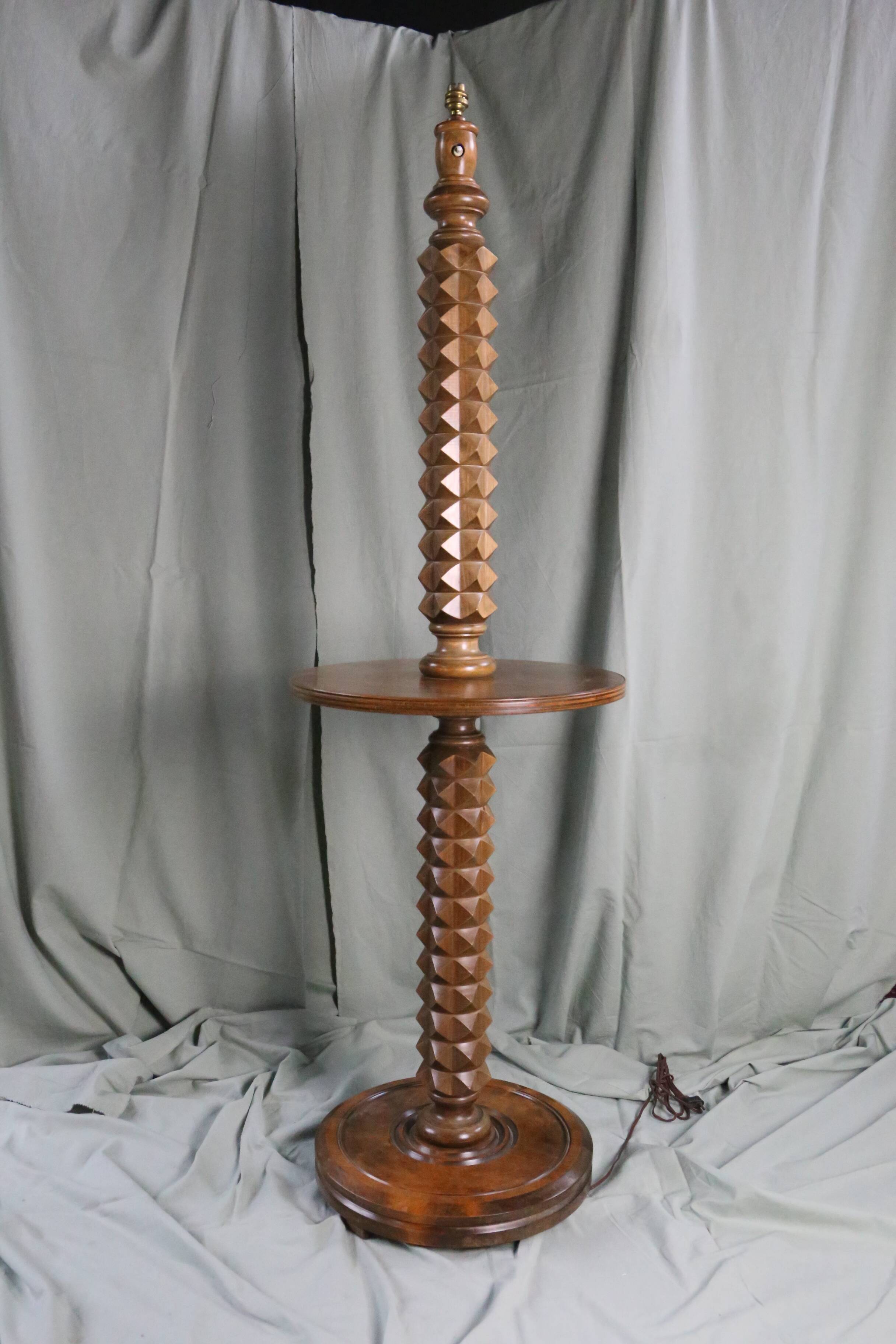 Pied de lampadaire dans le gout de Charles Dudouyt 1940