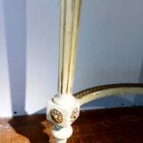 Golden and gray console