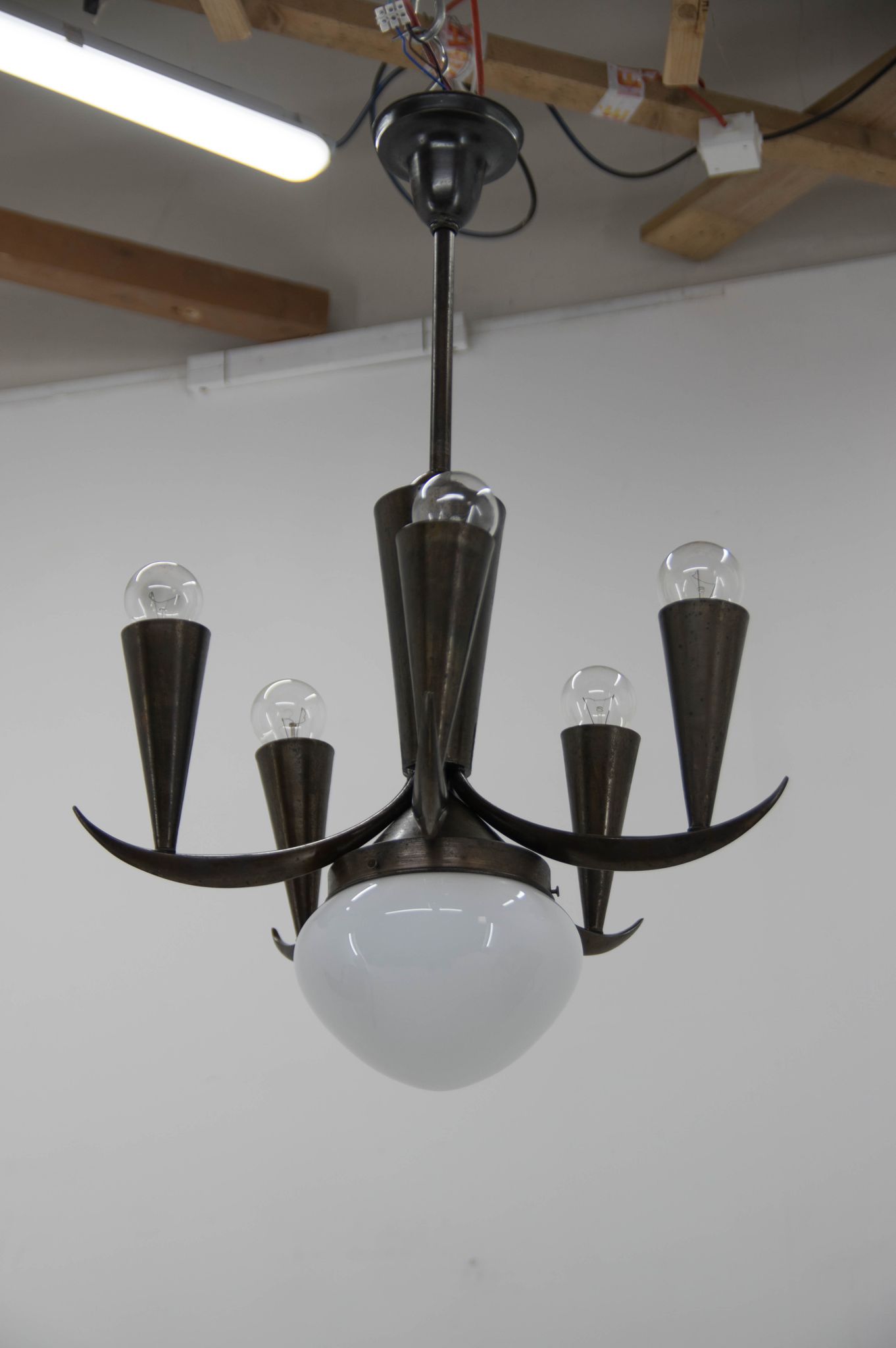 Lustre cubiste par IAS, années 1910