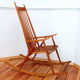 Rocking chair Holesov, Czechoslovakia 60s, Vintage, Retro