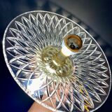 Vintage lampshade in chiseled glass