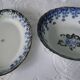Lot of 2 serving dishes porcelain alba julia romania