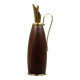 Aldo Tura - Vintage wood and brass pitcher - Italy, circa 1950