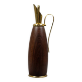 Aldo Tura - Vintage wood and brass pitcher - Italy, circa 1950
